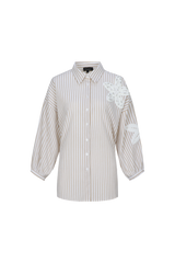 Lumi blouse | Offwhite/Nude Oat