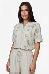 Ottilia Bluse | Sand