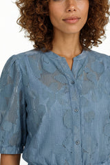 Ylfa blouse | Light Jeans Blue