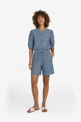Lilja short | Light Jeans Blue
