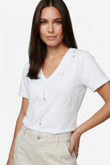 Eerika T-shirt | Offwhite
