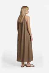Ilona jurk | Walnut
