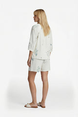 Jutta Bluse | Ecru/Color Mix