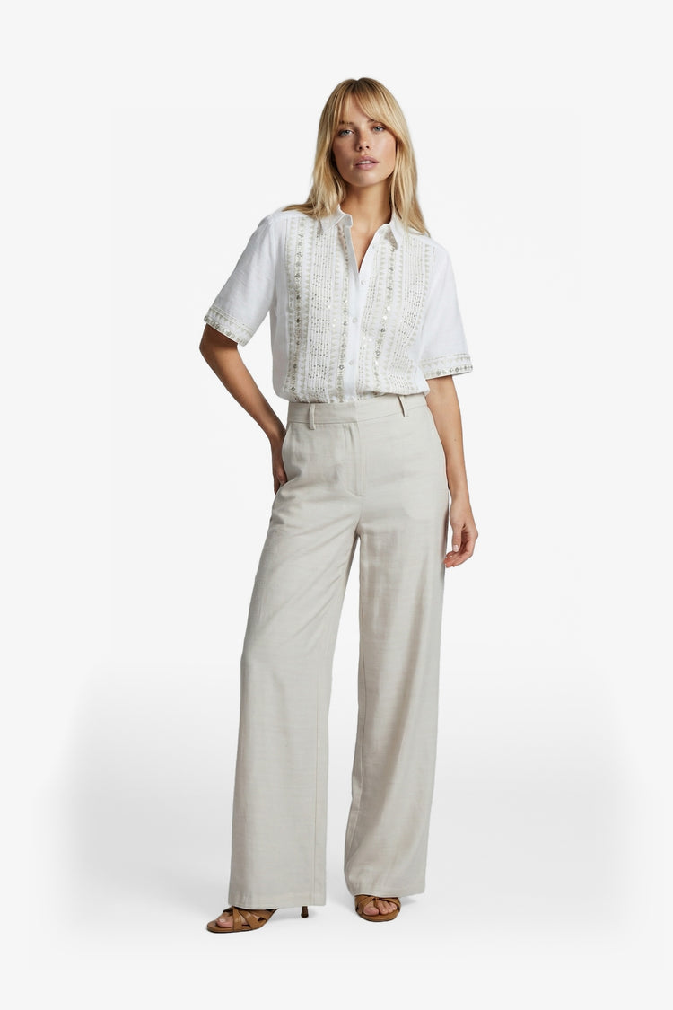 Embla blouse | Offwhite