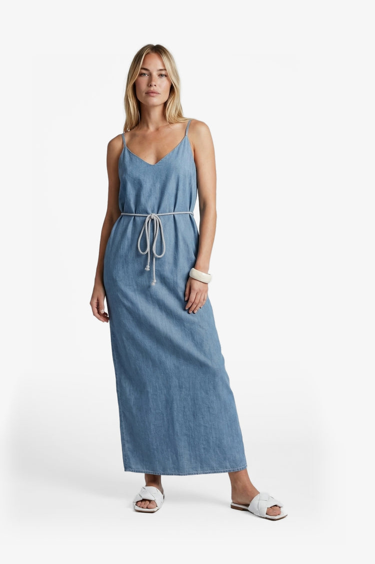 Marita Kleid | Denim Mid Blue