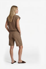 Babet short | Walnut