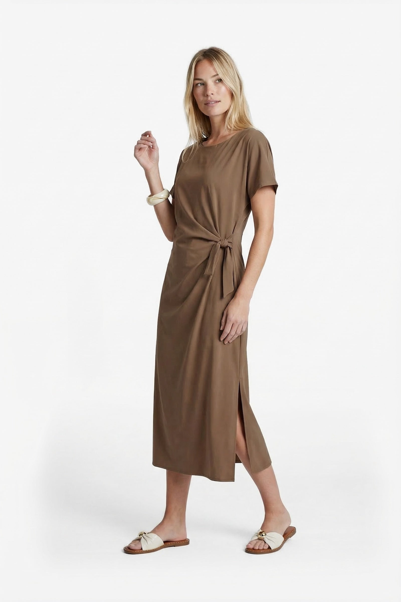 Vendela Kleid | Walnuss