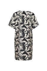 Oline dress | Black/Sand