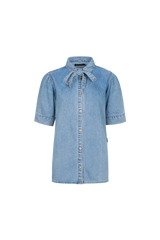 Toni blouse | Denim Light Blue