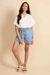 Billie shorts | Denim Light Blue