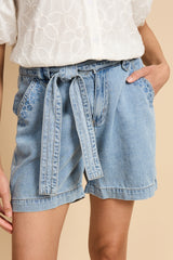 Billie shorts | Denim Light Blue