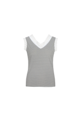 Talitha top | Black/Offwhite