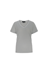 Tirza top | Black/Offwhite