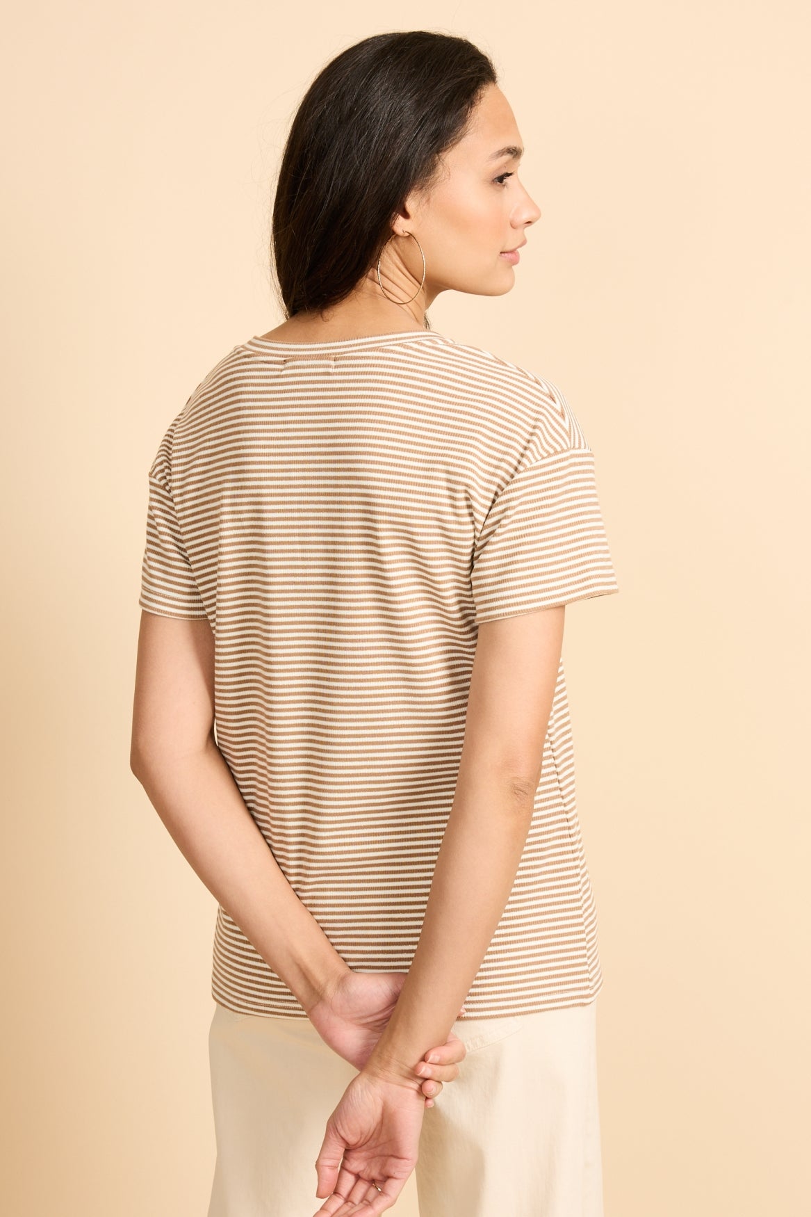 Tirza-Oberteil | Kint Camel/Offwhite