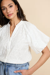 Thalia-Bluse | Offwhite