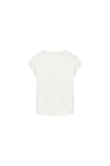 Kalani Top | Wolle Weiß