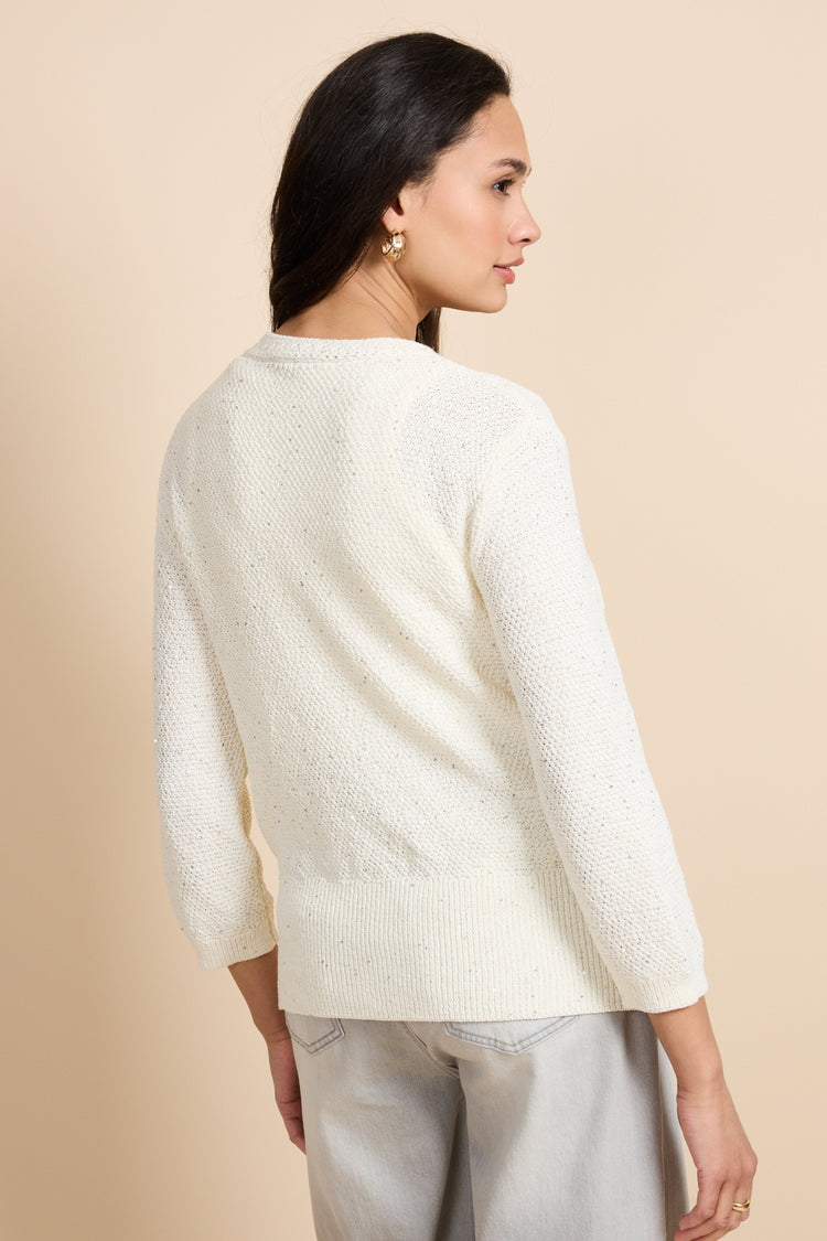 Kanoa-Weste | Wolle Weiß