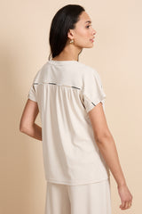 Rheya top | Sand