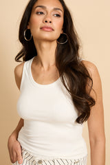 Estrella Top | Offwhite