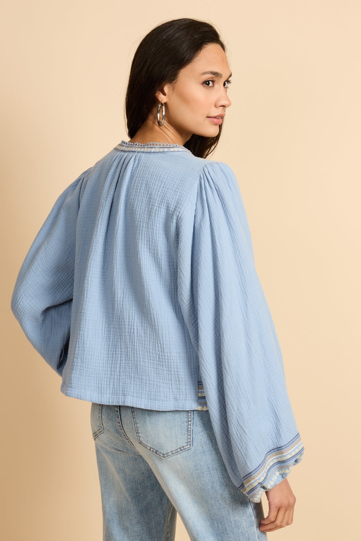 Xanthe Bluse | True Blue