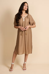 Rita dress | Walnut