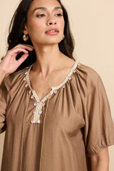 Rita dress | Walnut