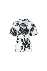 Ravella top | Offwhite/Black