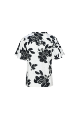 Ravella top | Offwhite/Black