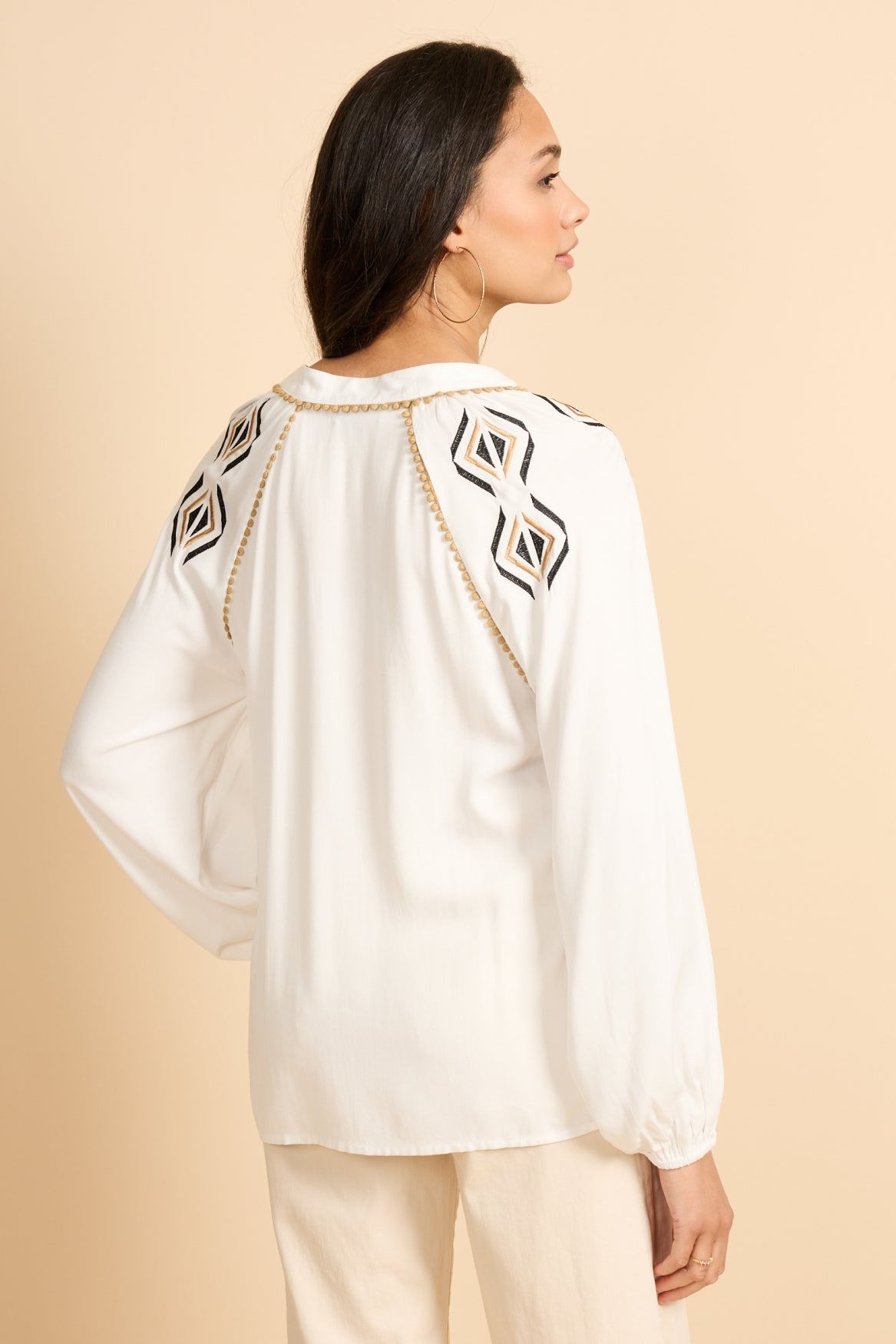 Xylia Top | Offwhite