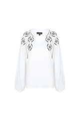 Xylia Top | Offwhite