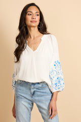 Ysolde top | Offwhite