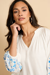 Ysolde top | Offwhite
