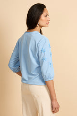 Cyra top | True Blue