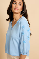 Cyra top | True Blue