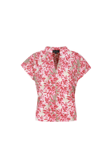 Devon top | Sand/Pretty Pink
