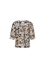 Faylinn top | Offwhite/Kint Camel