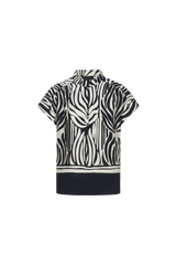 Havine top | Black/Sand