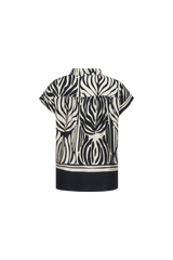 Havine top | Black/Sand