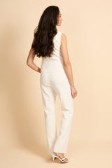 Lucine broek | Sand/Offwhite