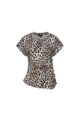 Elera top | Offwhite/Walnut