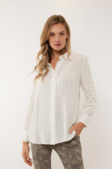 Mylie-Bluse | Cremefarben