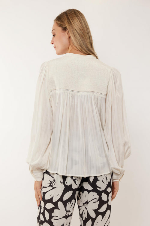 Breeze blouse | Offwhite