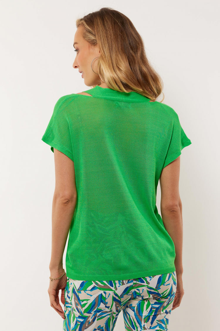 Chava sweater | AppleGreen