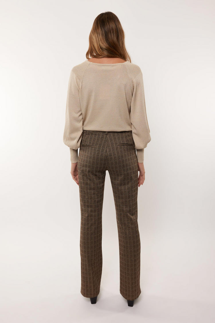 Laurena pants | Black/Camel