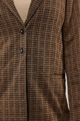 Marlie blazer | Black/Camel