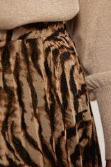 Roxanne skirt | Black/Camel