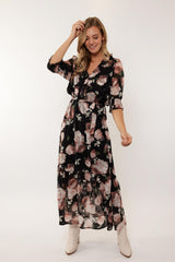 Nandin dress | Black/Color Mix