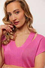 Chava sweater | Hibiscus