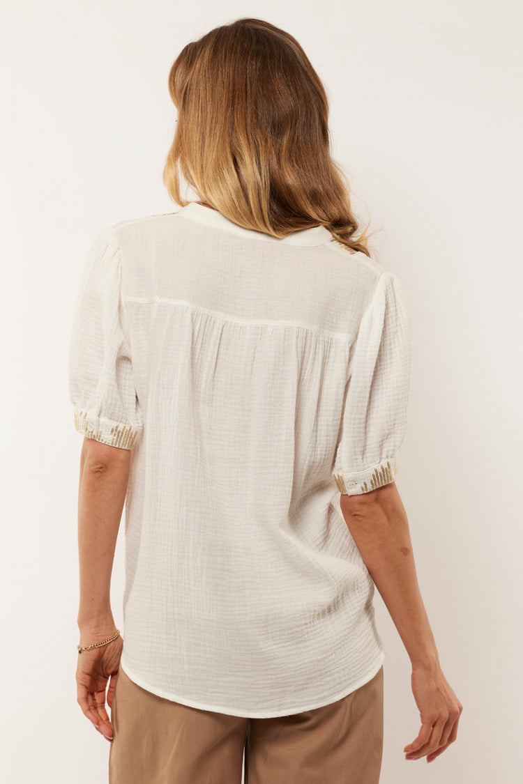 Christy blouse | Offwhite