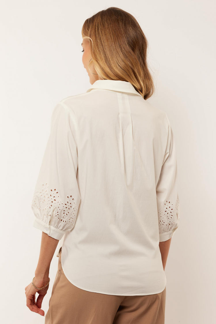 Charissa blouse | Offwhite